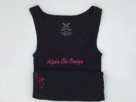 Alpha Chi Omega Flamingo Family Tank - Discontinued Hot on Sale