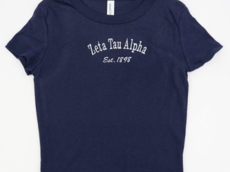 Zeta Tau Alpha Classic Baby Tee Sale