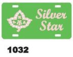 Alpha Kappa Alpha - Silver Star License Plate Online now