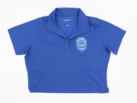 Zeta Phi Beta Ladies Micropique Sport-Wick Polo Online now