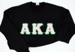 Alpha Kappa Alpha Crewneck Sweatshirt Online Hot Sale