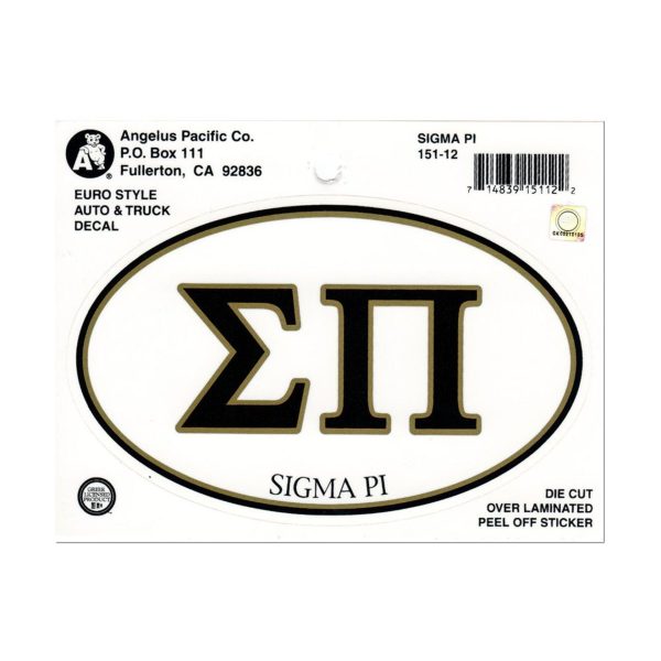 Sigma Nu Euro Decal - Discontinued Discount