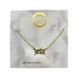 Zeta Tau Alpha Old English Necklace Cheap