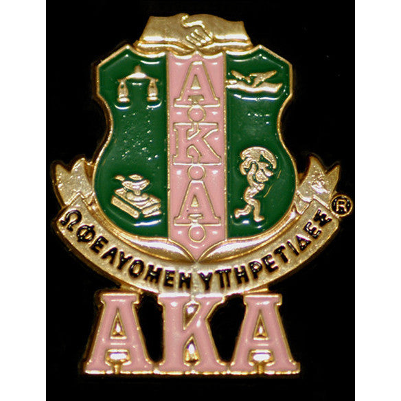 Alpha Kappa Alpha Shield Pin Cheap