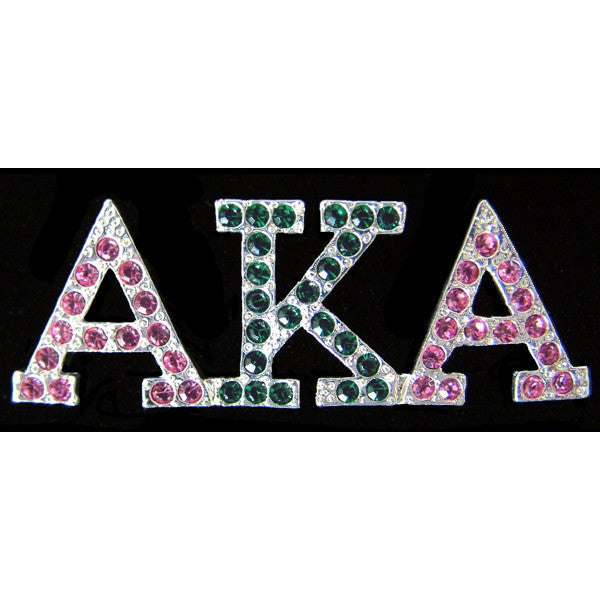 Alpha Kappa Alpha Austrian Crystal Pin 5 For Discount