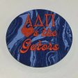 Alpha Delta Pi  Heart the Gators  Embroidered Button For Cheap