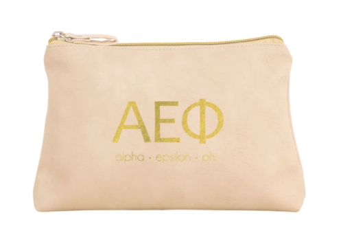 Alpha Epsilon Phi Cosmetic Bag For Discount