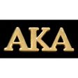 Alpha Kappa Alpha Greek Letter Lapel Pin Online Sale