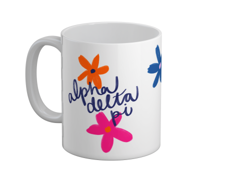 Alpha Delta Pi Bloom Mug Online Hot Sale