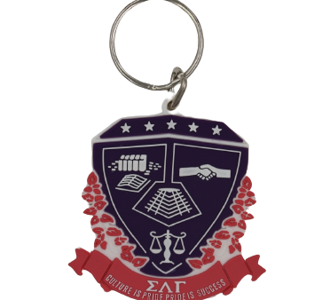 Sigma Lambda Gamma Crest Keychain Sale