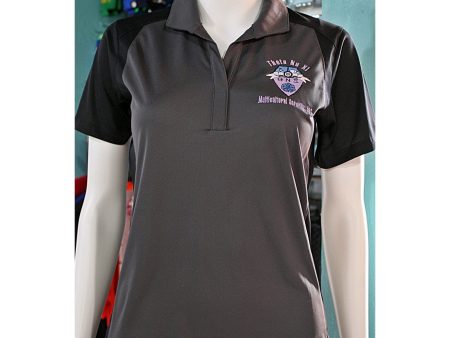 Theta Nu Xi Ladies Colorblock Micropique Sport-Wick Polo Online Sale