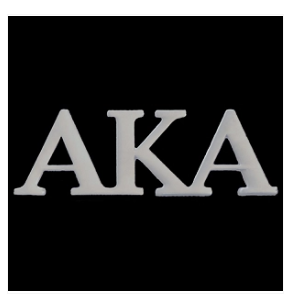 Alpha Kappa Alpha Greek Letter Lapel Pin Online Sale