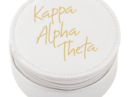 Kappa Alpha Theta Round Travel Case Online Sale