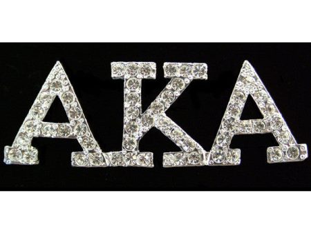 Alpha Kappa Alpha Austrian Crystal Pin 2 Sale