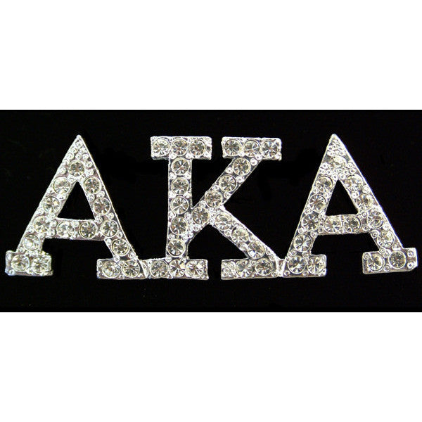 Alpha Kappa Alpha Austrian Crystal Pin 2 Sale