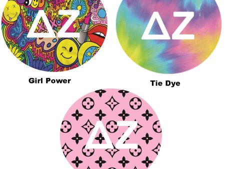 Delta Zeta Printed Button Collection Cheap