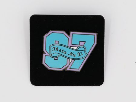 Theta Nu Xi Year Pin Online now