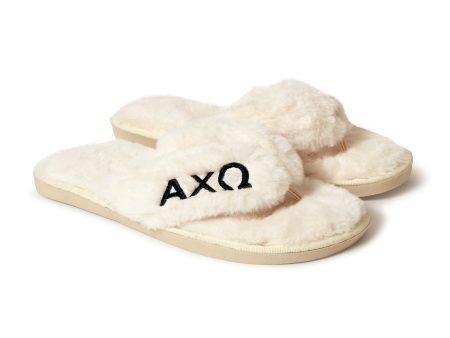 Alpha Chi Omega Furry Slippers Online now