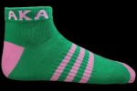 Alpha Kappa Alpha Ankle Socks For Cheap