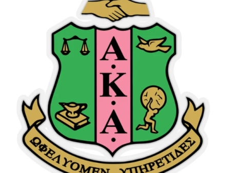 Alpha Kappa Alpha Crest Decal Online