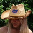 University of Florida Wrangler Distressed Raffia Cowboy Hat Supply