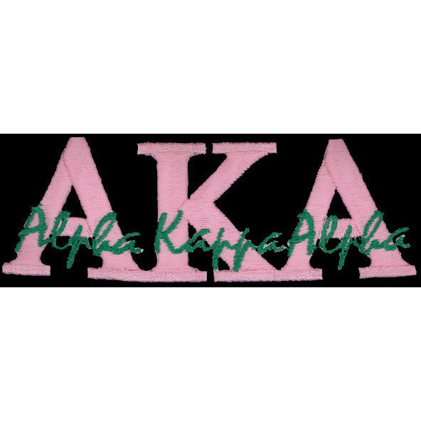 Alpha Kappa Alpha Signature Patch For Sale