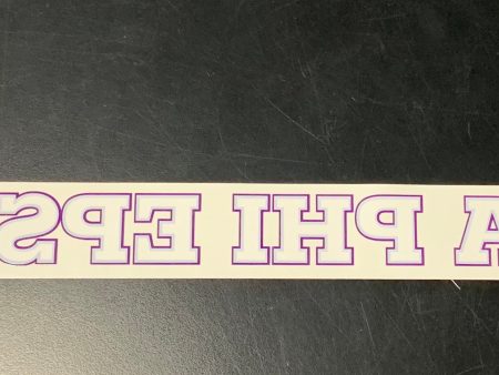 Sigma Phi Epsilon Horizontal Decal Cheap