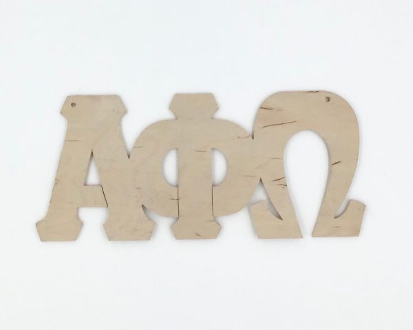 Alpha Phi Omega Wood Door Deck Discount