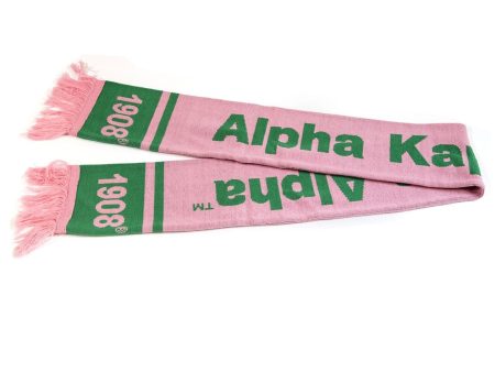 Alpha Kappa Alpha Knit Scarf Supply