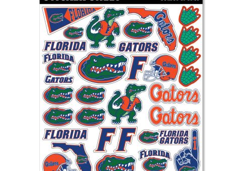 University of Florida Sticker Sheet Online Hot Sale