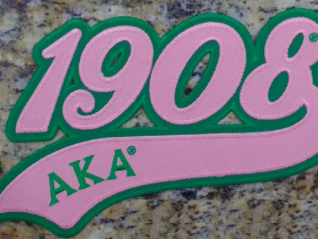 Alpha Kappa Alpha  1908  with Tail Patch Fashion