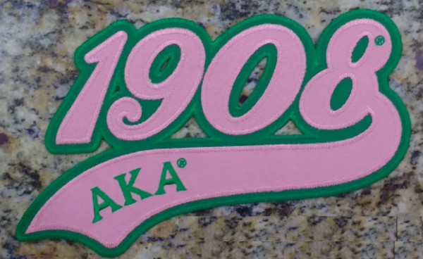 Alpha Kappa Alpha  1908  with Tail Patch Fashion