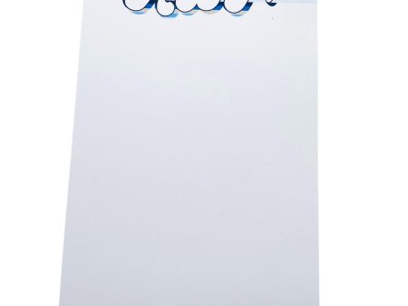 Alpha Delta Pi Retro Stripe Notepad Online Sale