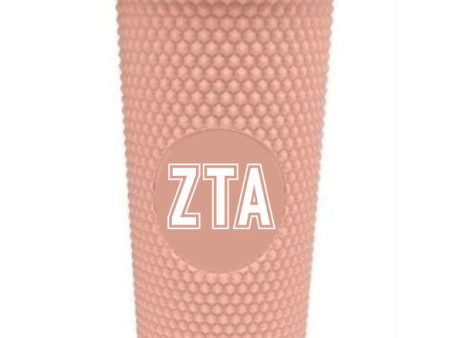 Zeta Tau Alpha Studded Tumbler on Sale