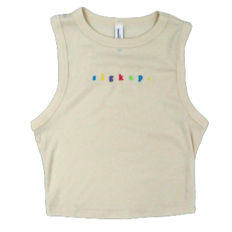 Sorority Rainbow Crop Tank Supply