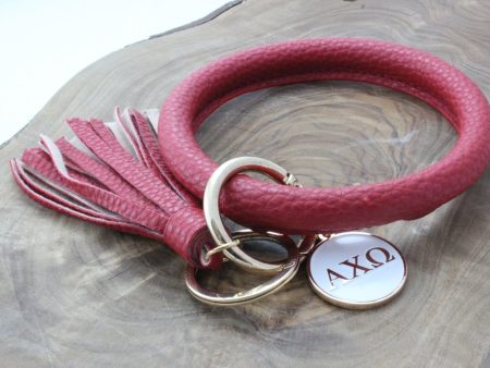 Alpha Chi Omega Keychain Bangle on Sale