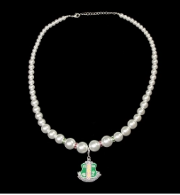 Alpha Kappa Alpha Pearl Necklace Cheap