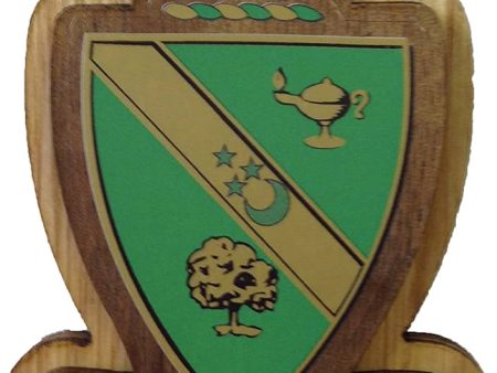 Alpha Gamma Rho Large Wood Crest Supply