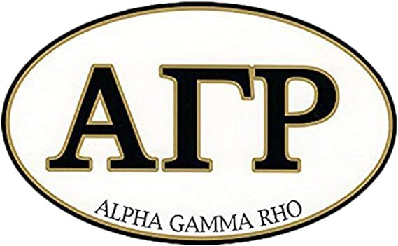 Alpha Gamma Rho Decal - Discontinued Hot on Sale