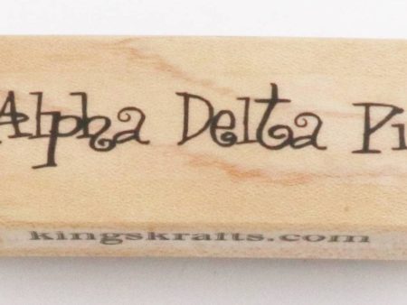 Alpha Delta Pi Rubber Stamp For Cheap