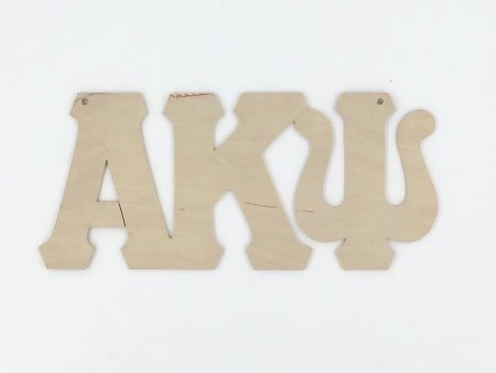 Alpha Kappa Psi Wood Door Deck on Sale