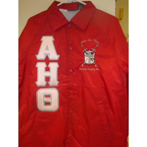 Alpha Eta Theta Standard Crossing Line Jacket Hot on Sale