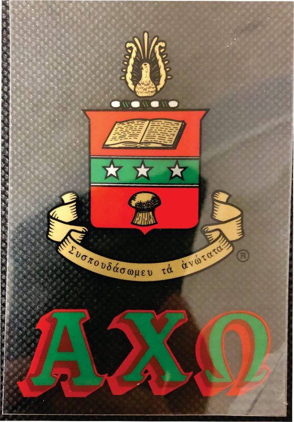 Alpha Chi Omega Window Cling - Discontinued Online Hot Sale