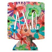 Alpha Chi Omega Floral Coozie For Cheap