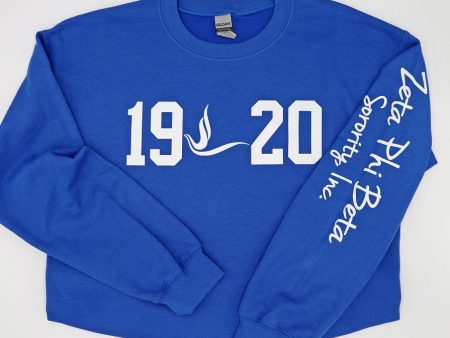 Zeta Phi Beta Specialty Crewneck or Hoodie Sweatshirt Discount