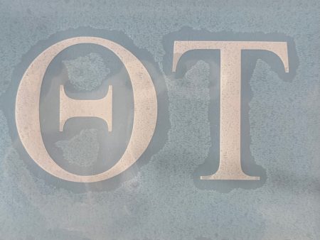 Theta Tau Vinyl Decal Discount