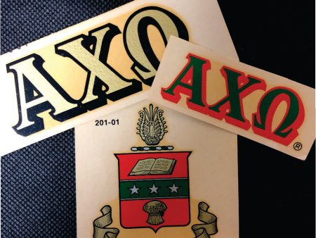 Alpha Chi Omega Decal - Discontinued Discount