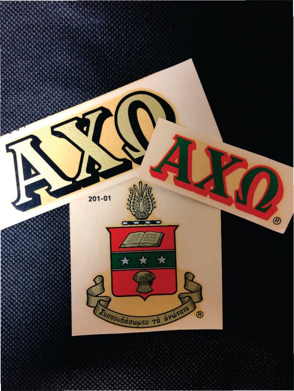 Alpha Chi Omega Decal - Discontinued Discount