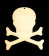 Chi Omega Skull & Crossbone Wood Board Supply