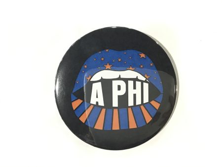 Alpha Phi Lip Printed Button Supply